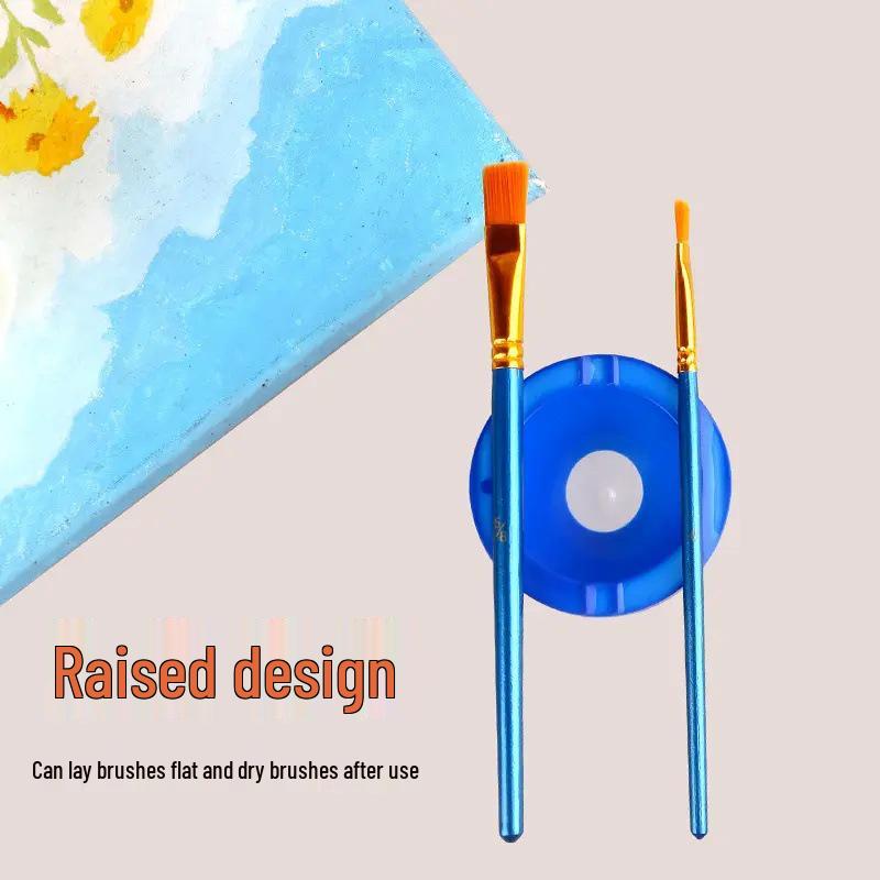 Children's Painting Brush Cleaning Palette Cup for Gouache and Watercolors