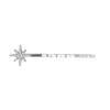 Women Crystal Side Hair Clip Pins Metal Hair Barrettes Girl Hair Accessories Stars Moon Rhinestone Clips Set Star Hairpins