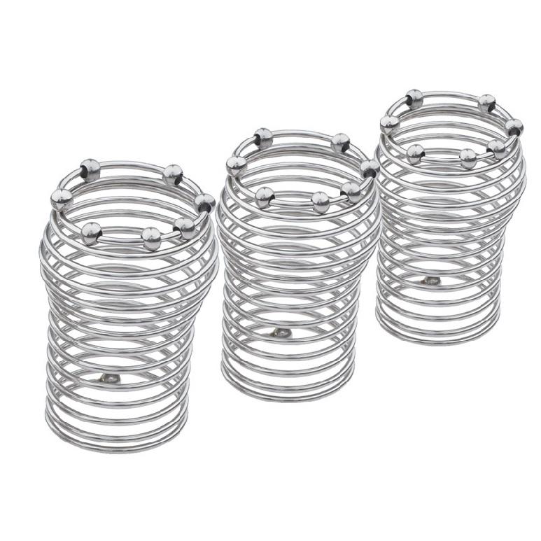 Stainless Steel Men's Transparent Crystal Set Wolf Tooth Sex Aid Penis Lantern Ring Men's and Women's Passion Tool Adult Play