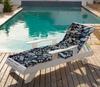 Vargottam Printed Rocking Chair Sofa Cushion With Ties  Chaise Recliner Quilted Thick Padded Seat Cushions Recliner Garden Outdoor