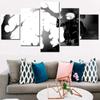 5 Pieces Canvas Wall Arts Animation Poster Painting Jujutsu Kaisen Series-2 Home Decor Wallpaper Picture Print Living Room Mural