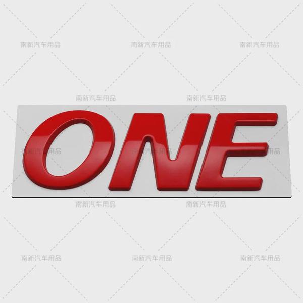 

3D Металлическая Наклейка на Автомобиль Класс ОДИН Буквенная Эмблема Значок Боковое Крыло Задняя Крышка Багажника Заднее Стекло Декаль Аксессуары для Мотоциклов Украшение красный