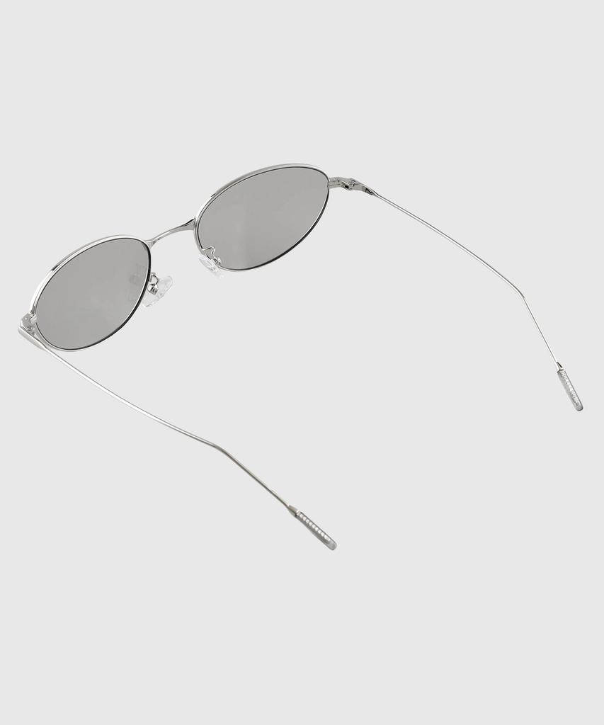 Tuditeo Acm Vintage Slim Metal Sunglasses Nylon Tinted Lenses C4 Gray Tint