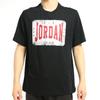Jordan T-shirt Sportiva a Maniche Corte da Uomo Top Neri AT0559-010