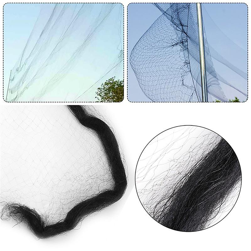 15X3M/15X5M Nylon Garden Bird Net Crops Fruit Tree Vegetables Protection Anti Bird Catcher Gardening Pest Control High Quality