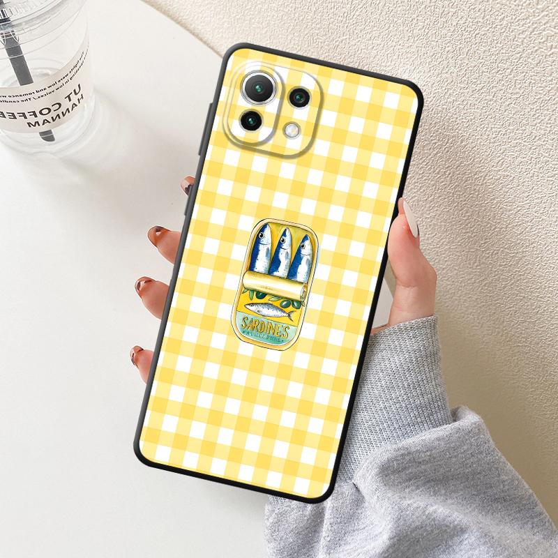 Cartoon Creative Fish Case for Xiaomi Mi 15 Pro 14 12 11T 12T Pro 13 Lite 12X 11 10T Funda Phone Cover