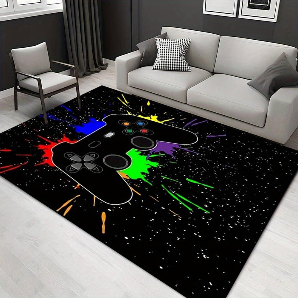 

1pc 1199705162Pattern Carpet, Area Rug For Living Room Bedroom Room Bed Chair Laundry Entryway Corridor Yard Non-slip Outdoor Camping Rug Fl 60cm by 90cm
