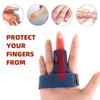 Detachable Finger and Toe Support Strap with Aluminum Plate for Dislocation and Protection