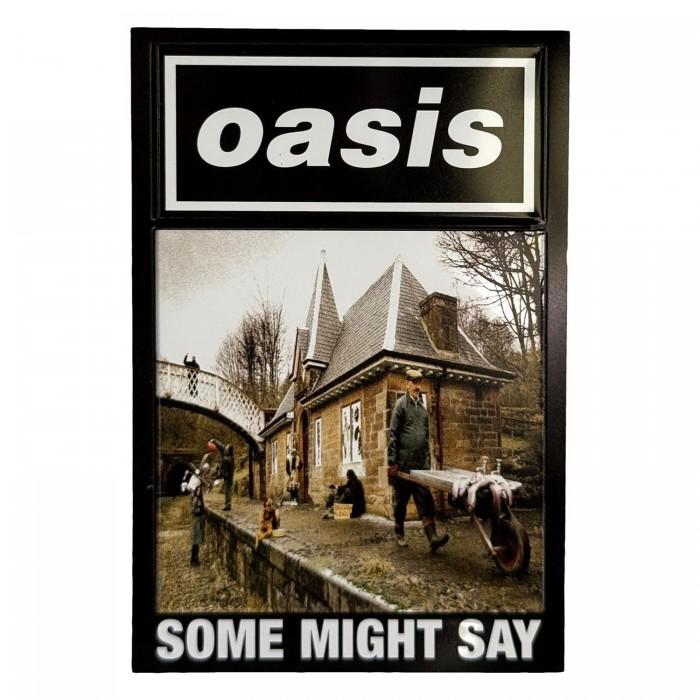 Oasis Some Might Say Single Fridge Magnet