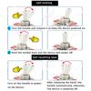 32A250V Switch Silver Dot Rocker Switch 6-pin 3-gear Twist Switch Toggle Switch E-SG1322 1021 1122 1221 1321 SPST Rocker Switch