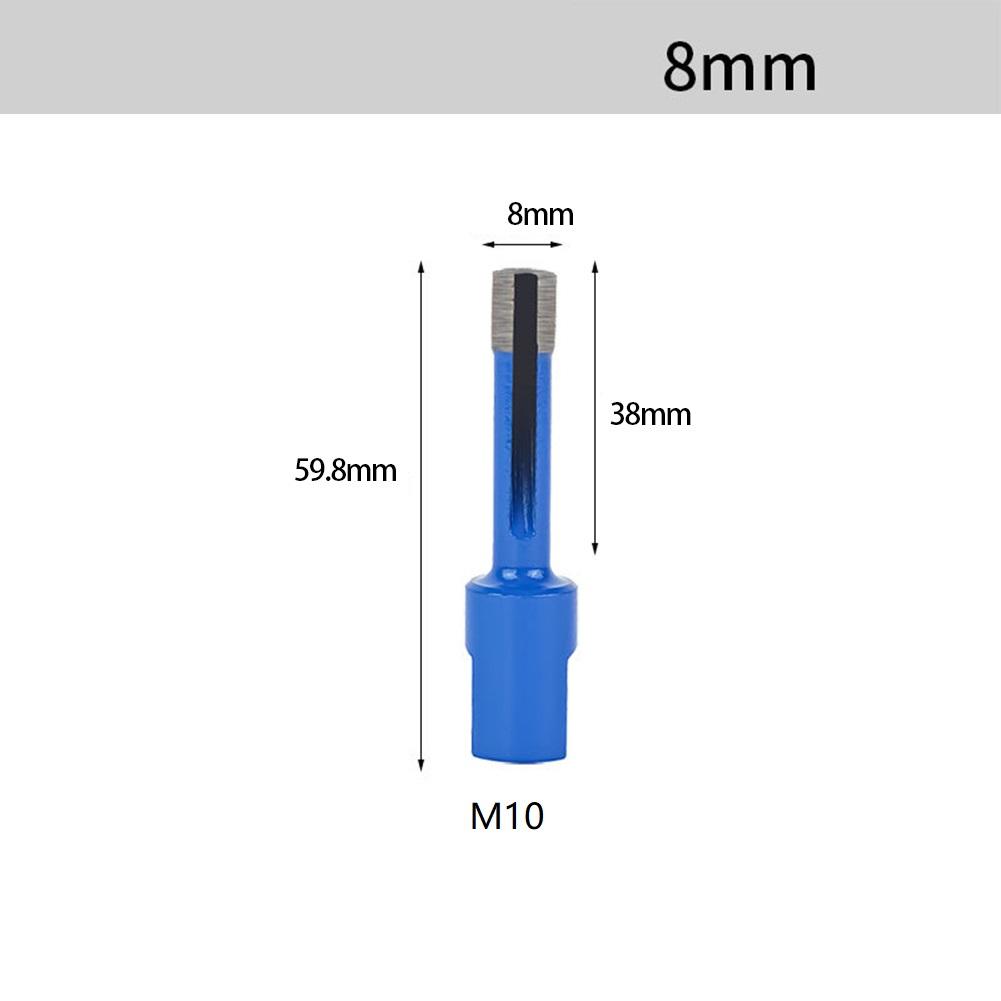 Concrete Drilling Masonry Drilling 16mm Core Drill Bit M10 Thread Drill Bit Cutting Edges Various Material Drilling