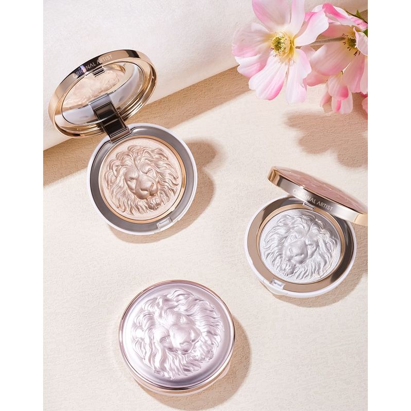 ORIGINAL ARTIST - Lion Embossed Mineral Highlighter - 3 Colors