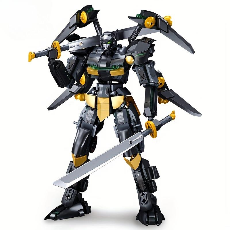 Robot Building Blocks Model Kit For Children - Assemble Your Own Toy Gift For Birthday/ Christmas/Halloween