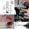10 In 1 EDC Pocket Survival Tool Camping Equipment Bottle Opener Ruler Key Chain Outdoor Tools for Hiking Camping Accsesorios