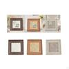 False Nail Tip Showing Holder Wood Grain Picture Frame Professional Display Board Manicure