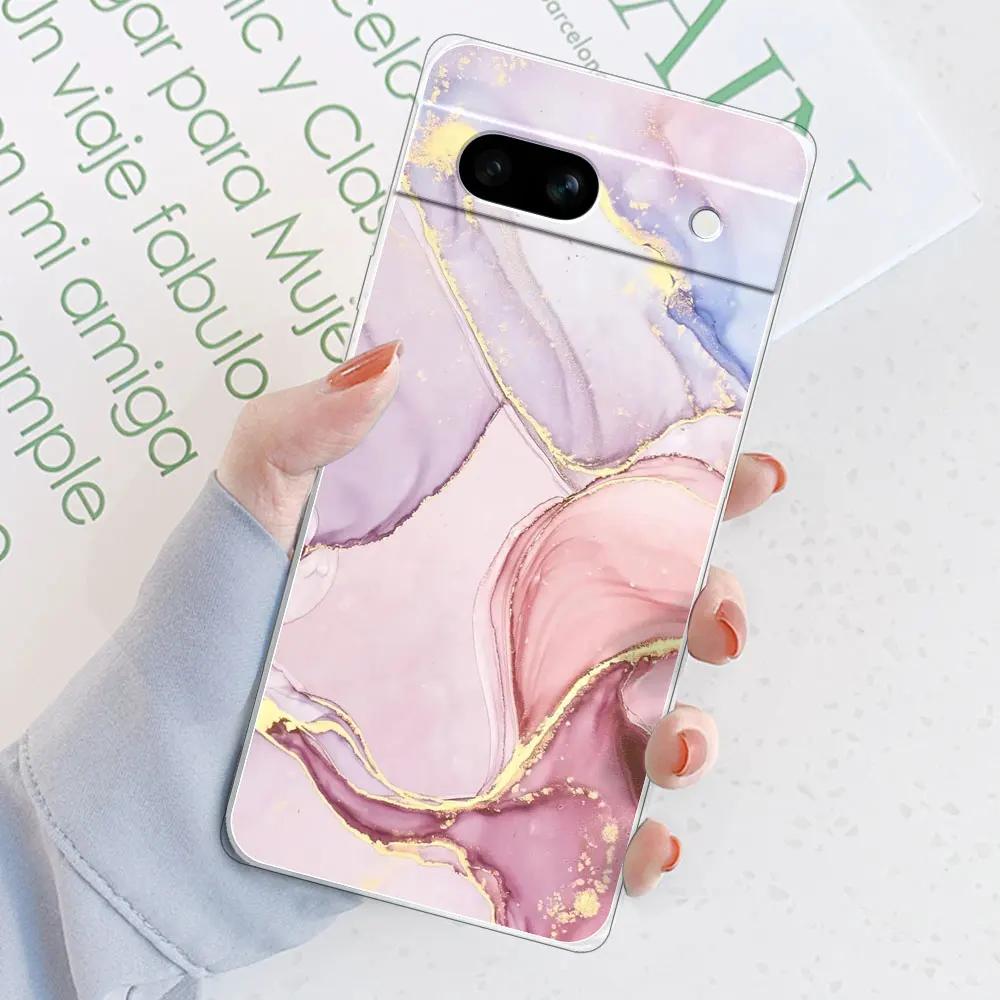 For Google Pixel 7A 6A Case For Google Pixel 8 Pro Clear Soft Silicone TPU Phone Case For Google Pixel 7 Pro /Pixel 6 Pro Coque