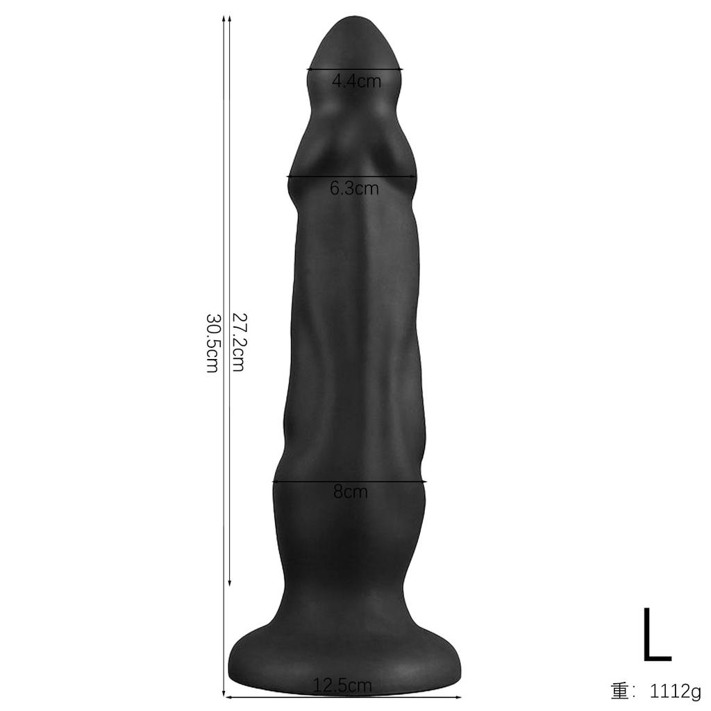 Huge Dildo Anal Plug Anal Dilation S-L Sex Toys Prostate Massage for Men Butt G-point Stimulation Anal Penetration Two Colors 18