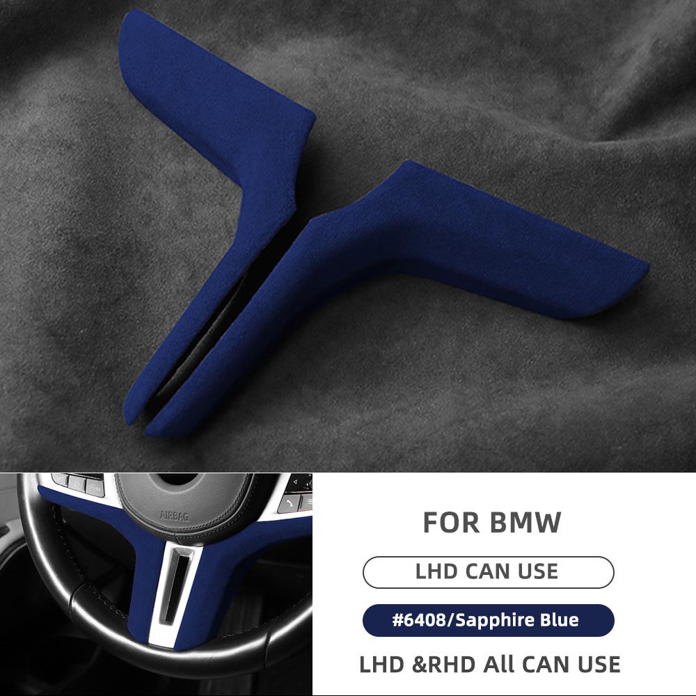 Steering Wheel Cover Trim for BMW 3 5 Series X3 X4 X5 Z4 F40 G20 G28 G30 G32 G38 G01 G02 G05 G11 G12