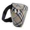 Burberry Adjustable Mesh Shoulder Strap Zipper Closure Waist Bag Men waist bag Moss-Green 80917811