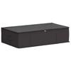 Storage Box with Transparent Top Window Anthracite