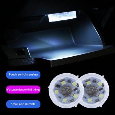 Atmosphere Lamp Mini Colorful Touch Switch Universal Auto Interior Decorative Led Ambient Light Led Touch Ambient Light