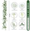 Artificial Rose Vine Garland Indoor Decor Hanging Ceiling Floral Wreath