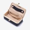 Miniature Leather Jewelry Pouch Travel Organiser For Rings Earrings Necklaces And Lipsticks With Inner Pocket