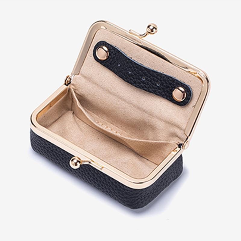 Miniature Leather Jewelry Pouch Travel Organiser For Rings Earrings Necklaces And Lipsticks With Inner Pocket