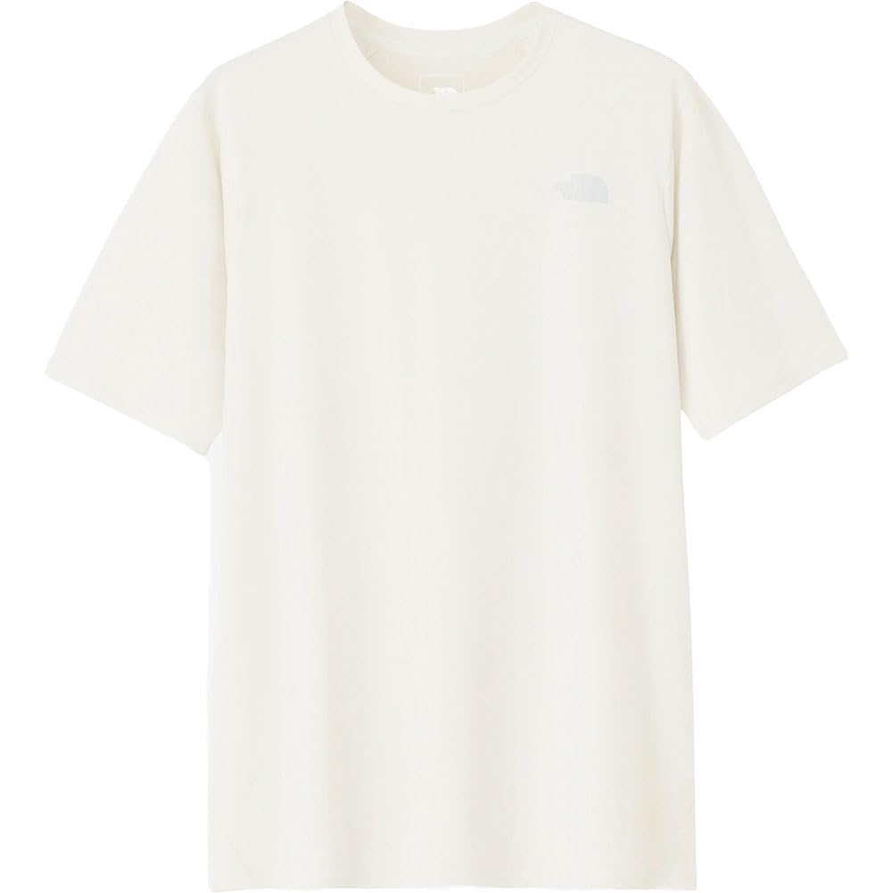 The North Face Short Sleeve GTD Melange Crew Grayish Size L Men's Jacket, Moisture-Wicking, Quick-Drying, Antibacterial, Odor-Resistant, Breathable,