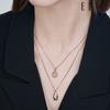 Vivid Party Dual Cubic Necklace Elbrnn214