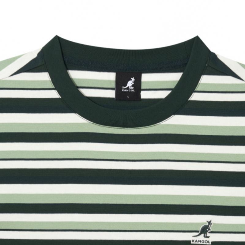 Kangol MulTi STripe T shirT 2819 Green