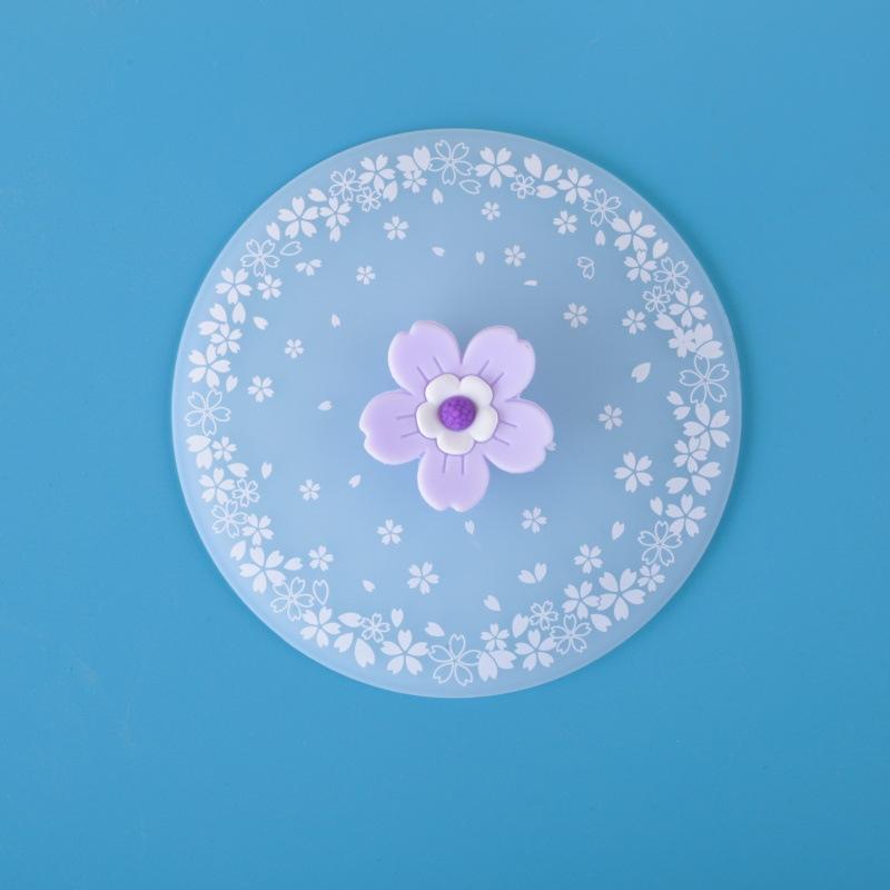 Mug Silicone Cup Lid Universal Breakfast Cup Lid Food Grade Lid Cute Cartoon Design