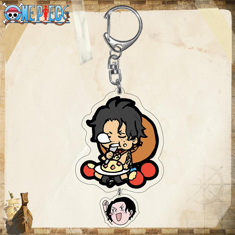 One Piece Luffy Acrylic Keychain - Chopper, Zoro, Anime/Manga, 2D Acrylic Keychain/Cartoon Keychain Gift