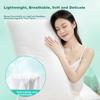 Disposable Four-Piece Bedding Set: Bedsheet, Duvet Cover, Pillowcases for Travel, Hotel, Tourism, Double Bed, Portable