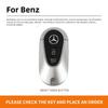 YWP4  Car Key Case Cover Shell For Mercedes Benz C E S Class GLC W206 W223 W214 E300 C260 C300 S450 S500 S400 Key Protection Accessory