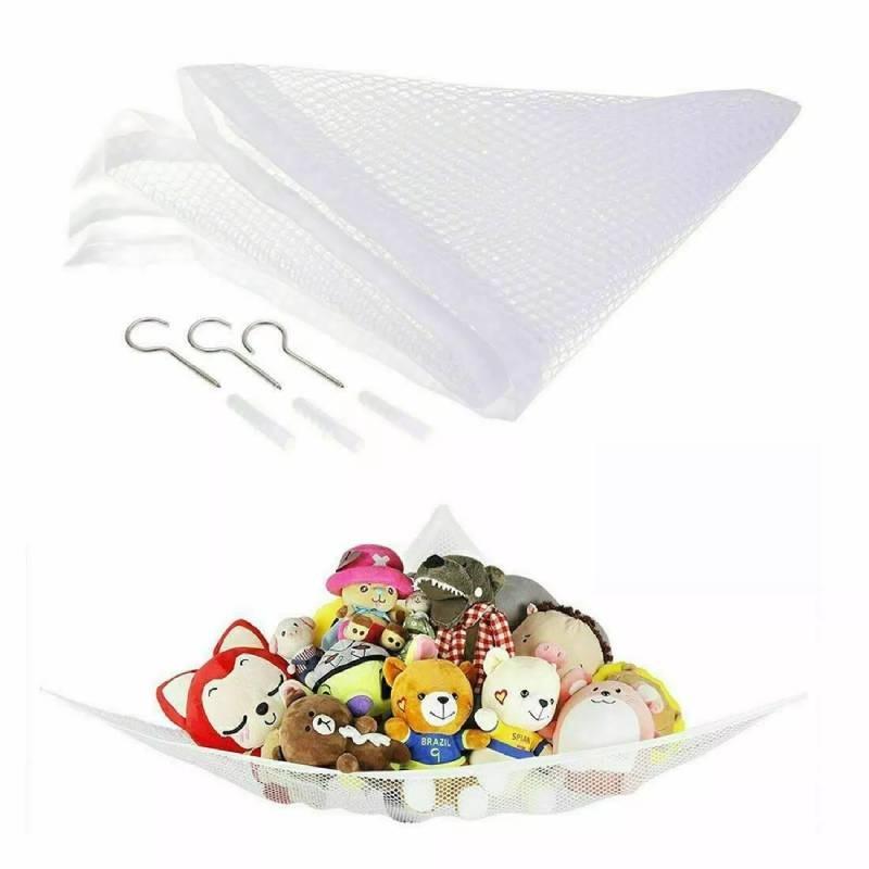Kid Hammock Toy Net Organize Corner Plush Toys Chlid Doll Storage Mesh Bag Net