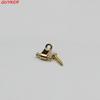2 Pcs Electric Guitar Roller String Trees String Retainers Chromegoldblackbn