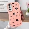 Case for Samsung Galaxy A52 A13 A15 A11 A12 A21s A14 A16 Soft Phone Cover A33 A05 A23 A06 A03 A22 A04 A53 Lips Kiss Print
