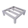 Durable Metal Rack Shelf Storage Stand Stainless Steel Floor Rack for Office Basement Supermarket Shop