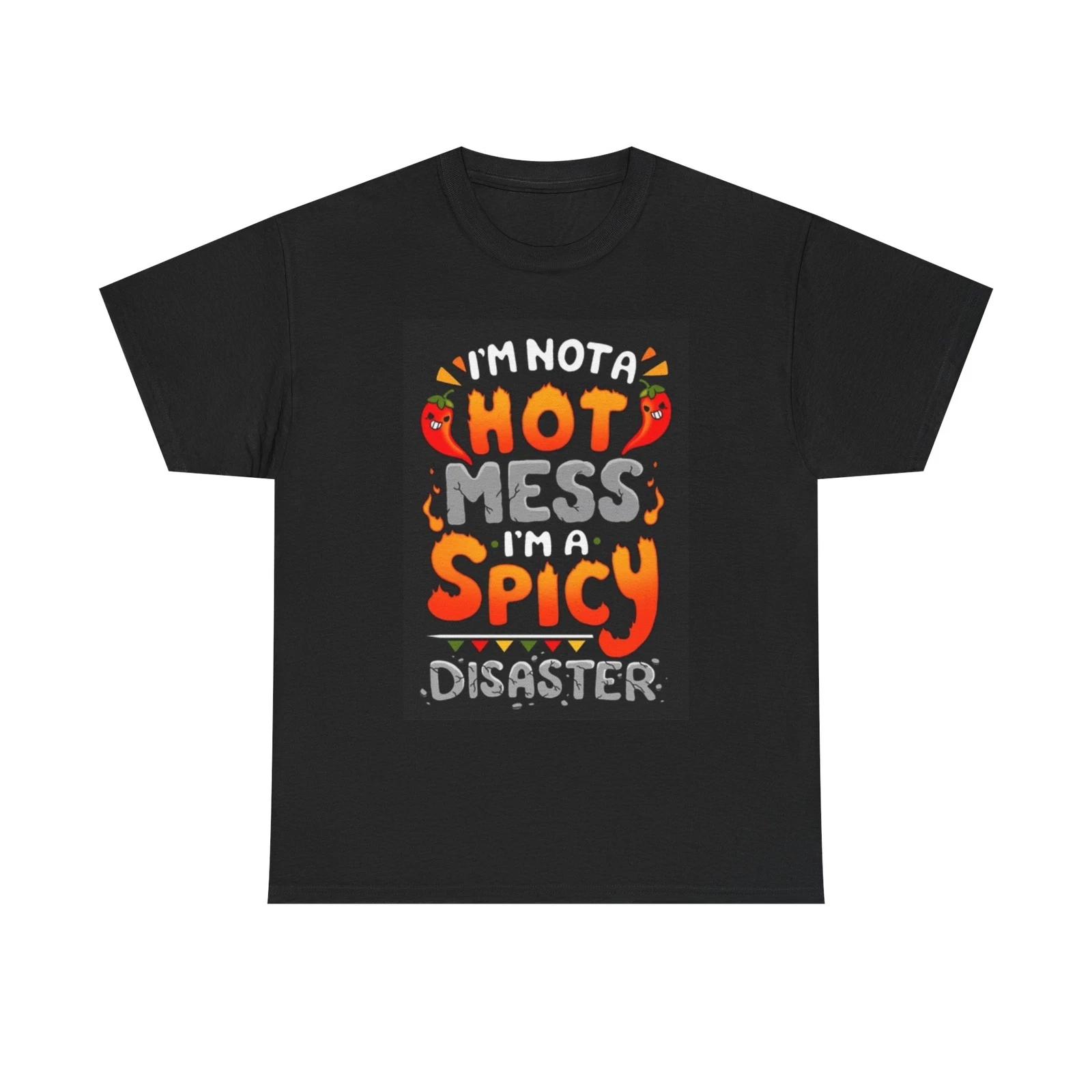 Men s and Women s T-shirts Hot And Spicy Graphic L