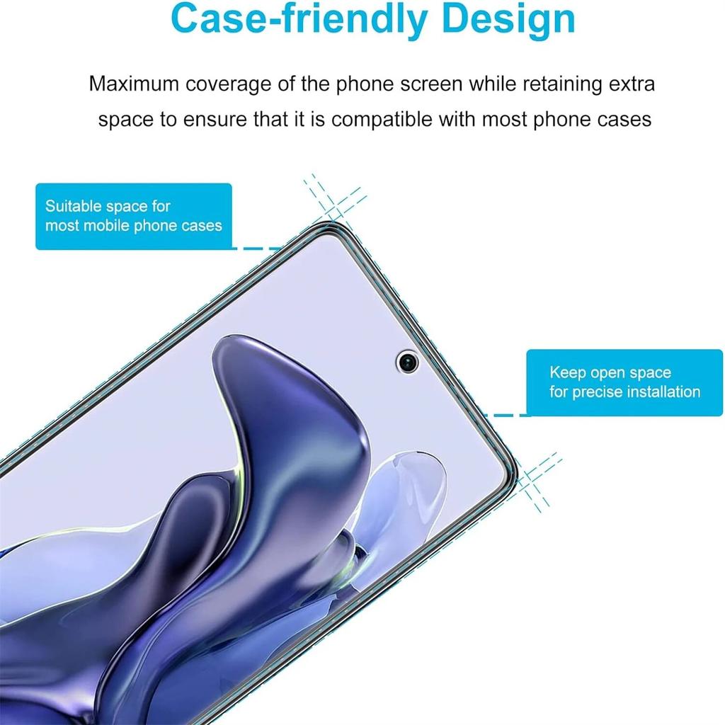 4Pcs For Xiaomi 11T Screen Protector Glass Film For Xiaomi 11T Pro Tempered 9H Glass For Xiaomi 11t Pro Glass