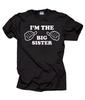 Ich bin die große Schwester T-Shirt Geschenk für Schwester T-Shirt