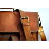 New Brown Vintage Briefcase Satchel Soft Leather Laptop Messenger Shoulder Bag