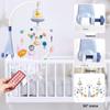 Baby Music Projector Bedside Rattle: Soothing Rotating Bell with Remote Control for Infants 0-1 Year