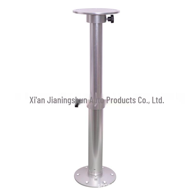 Telescopic and removable all-aluminum table legs for RVs, yachts, and ships.