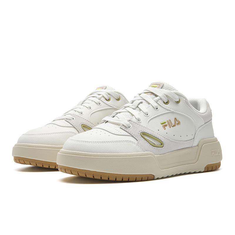 FILA CAMPUS 1S Low top Skateboard Shoes Women's Snow F12W612133FSW