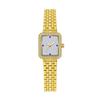 BEE SISTER BS Dame Firkantede Armbåndsklokker Gullklokke Dameklokker Rustfritt stål Sølvklokke Dame Femme Quartz Watches