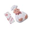 Cartoon Chef Shape Hooks Home Decor Wall Door Kitchen Hanger Plug Towel Hook
