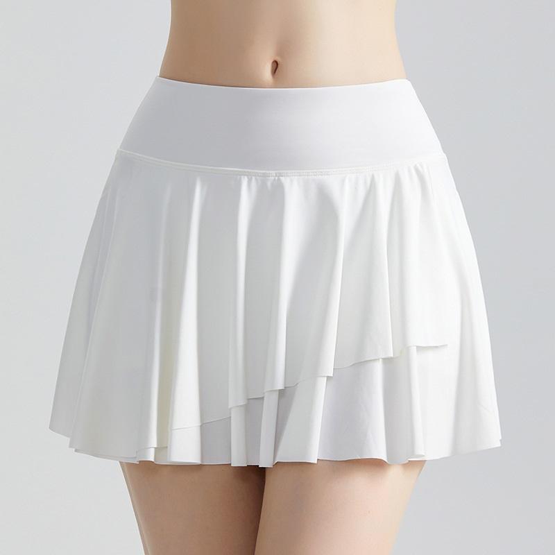 

Юбка для йоги с карманами XL белый