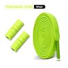 1Pair No Tie Shoelaces Metal Capsule Buckle Shoelace Round Elastic Laces Without Ties Sneakers Basketball Shoe Laces Accessories